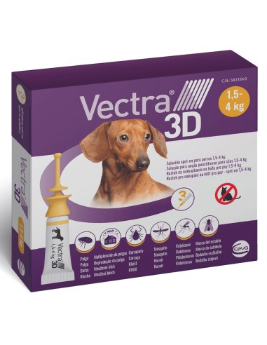 PIPETAS VECTRA 3D (3 pipetas)