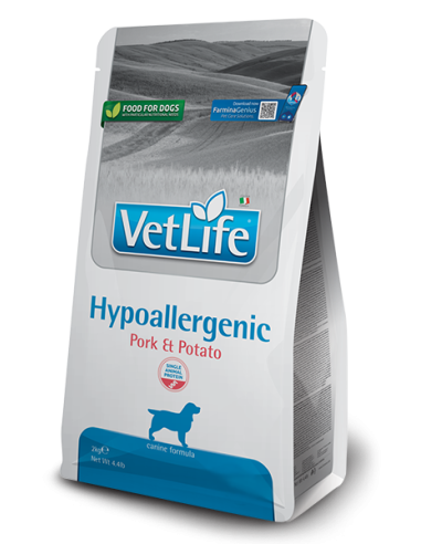 VetLife Hypoallergenic PORK & POTATO