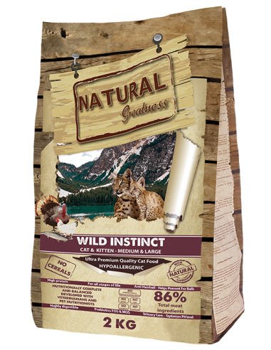 Receta Wild Instinct Medium &  Large Breed